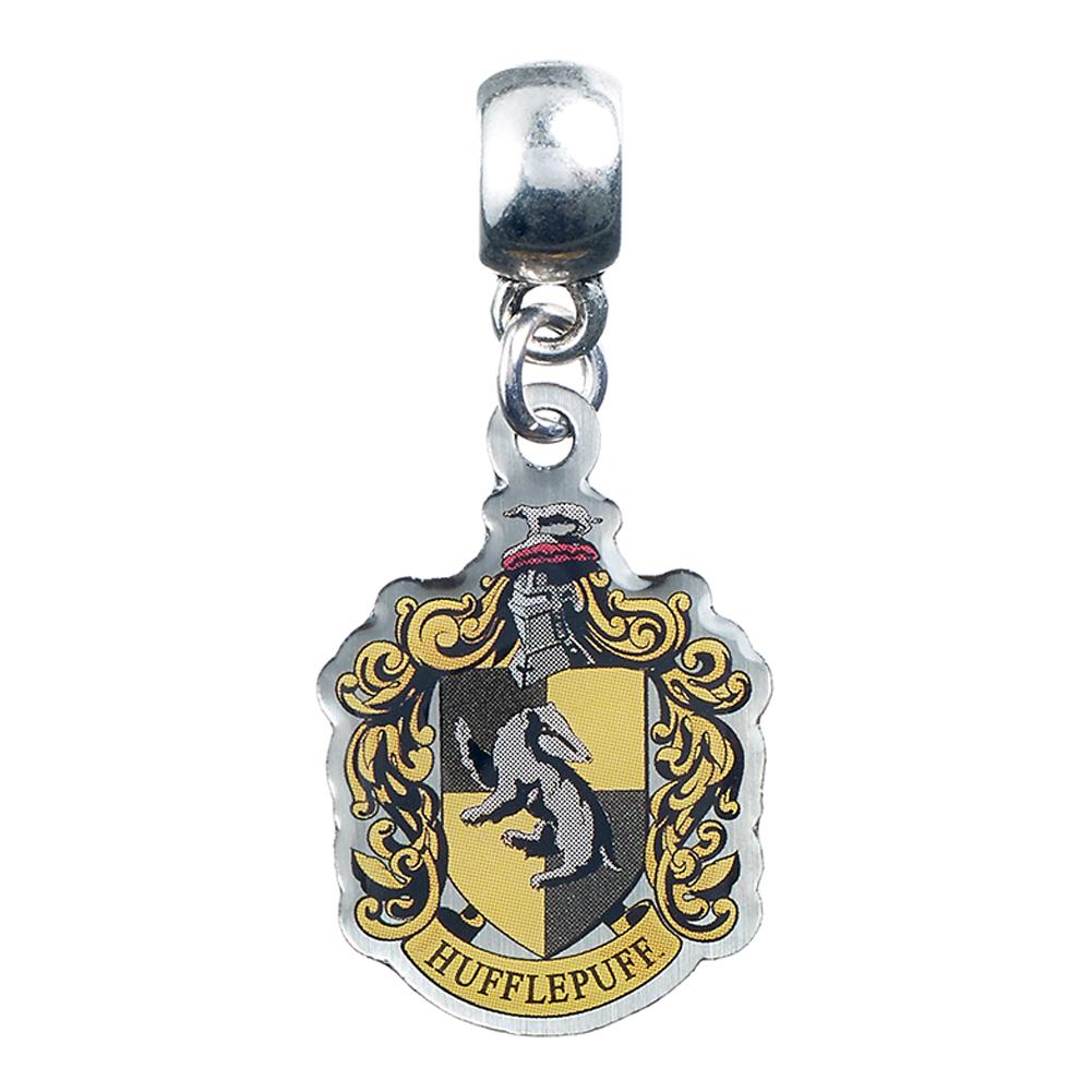 Hufflepuff Silver Plated Charm: 1 - Jewellery By Harry Potter