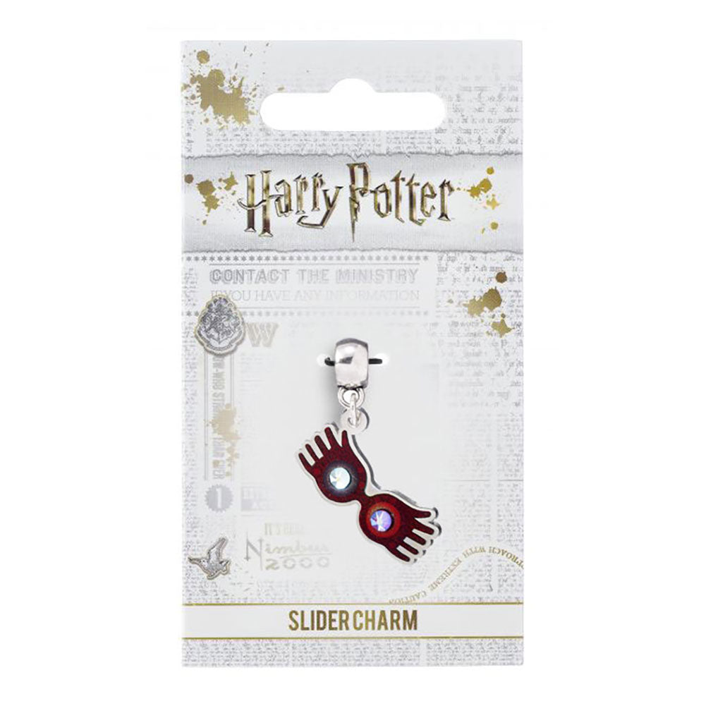 Luna Lovegood Silver Plated Charm Spectrespecs: 2 - Jewellery By Harry Potter