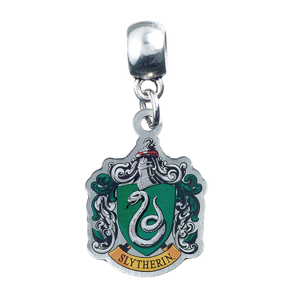 Slytherin Silver Plated Charm: 1 - Jewellery By Harry Potter