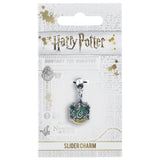 Slytherin Silver Plated Charm: 2 - Jewellery By Harry Potter