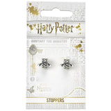 Deathly Hallows Silver Plated Charm Stoppers: 3 - Jewellery By Harry Potter