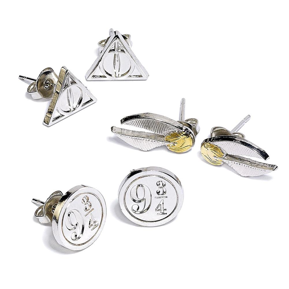 Harry Potter Silver Plated Earring Set: 1 - Jewellery By Harry Potter