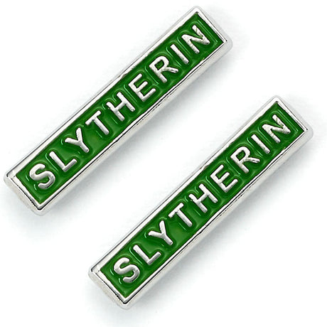 Slytherin Silver Plated Earring Set: 3 - Jewellery By Harry Potter