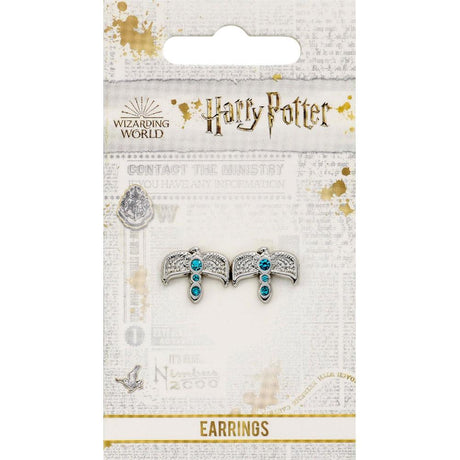 Ravenclaw Diadem Silver Plated Earrings: 2 - Jewellery By Harry Potter