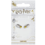 Harry Potter Golden Snitch Silver Plated Earrings: 2 - Jewellery By Harry Potter