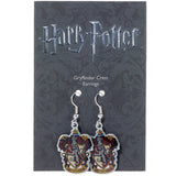 Gryffindor Crest Silver Plated Earrings: 1 - Jewellery By Harry Potter