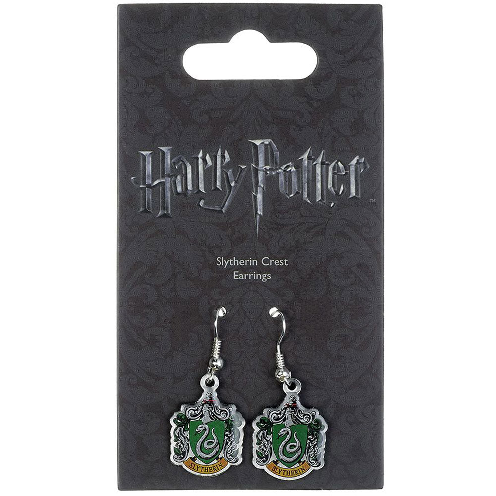 Harry Potter Silver Plated Earrings Slytherin: 2 - Jewellery By Harry Potter