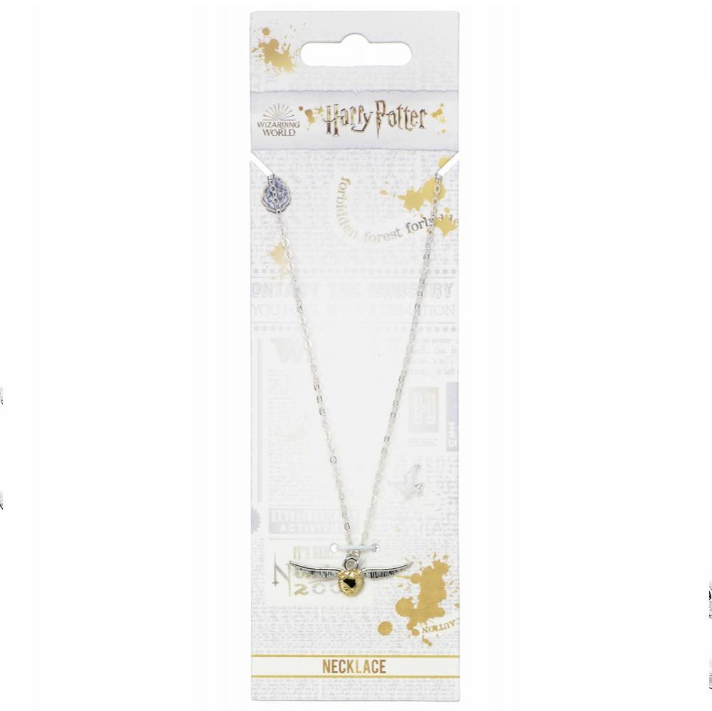 Silver Plated Golden Snitch Necklace: 4 - Jewellery By Harry Potter