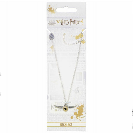 Silver Plated Golden Snitch Necklace: 4 - Jewellery By Harry Potter