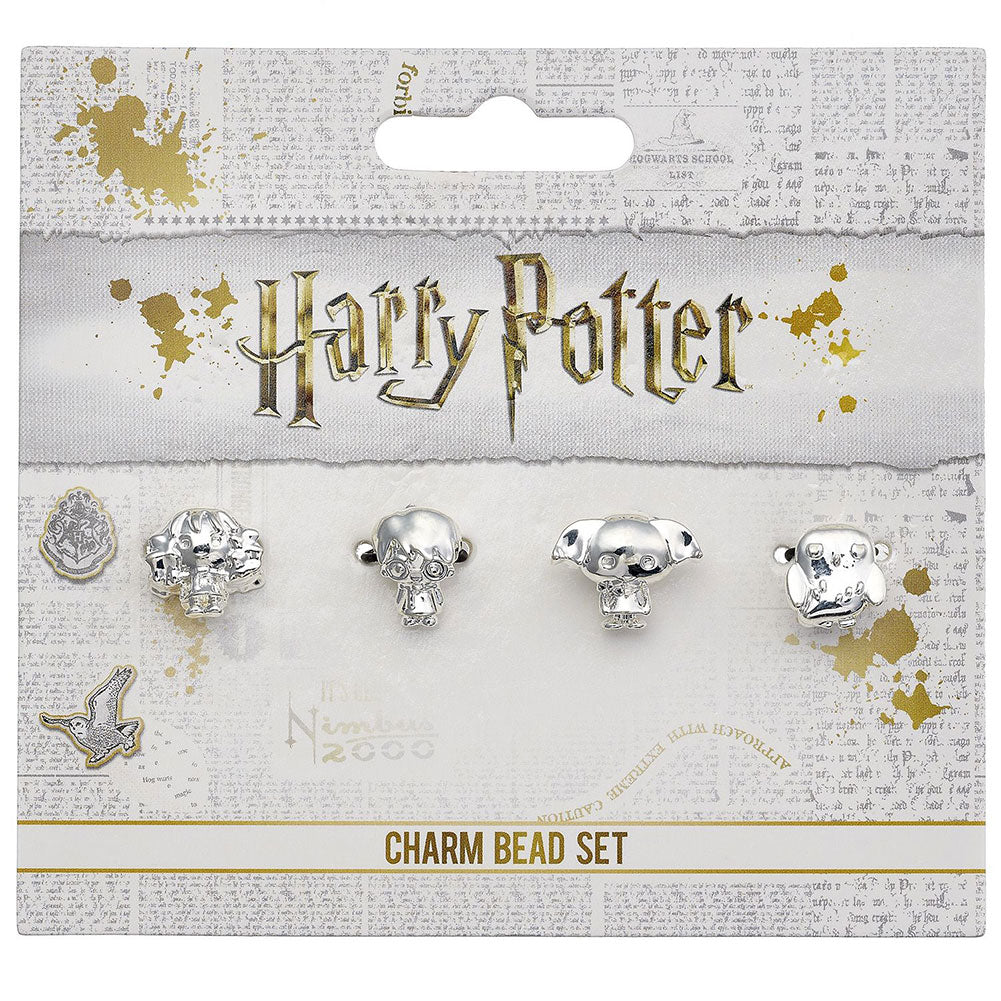 Harry Potter Silver Plated Charm Bead Set: 2 - Jewellery By Harry Potter