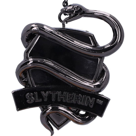 Slytherin Crest Silver Hanging Ornament: 6 - Decorations By Harry Potter