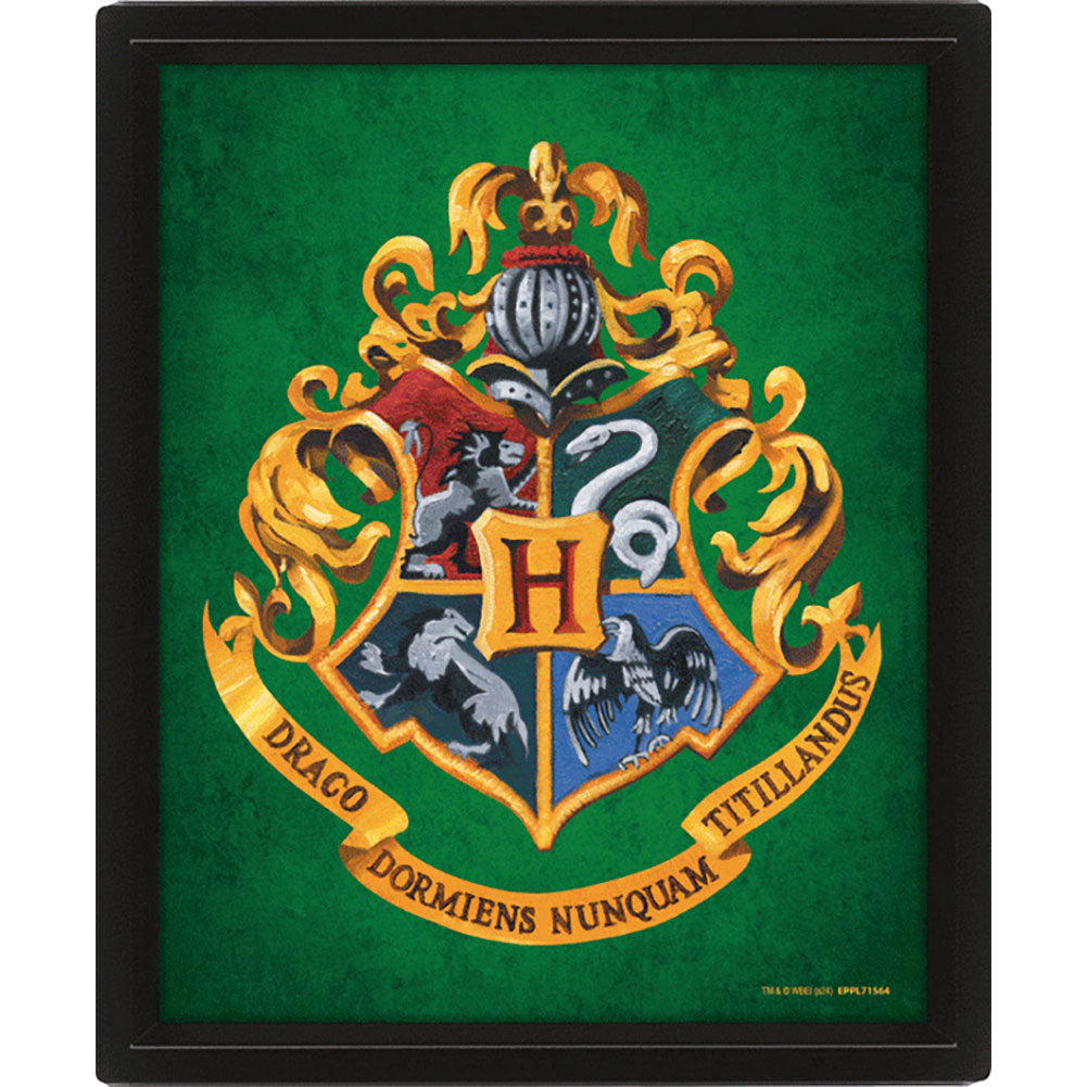 Slytherin 3D Framed Picture: 3 - Framed Prints By Harry Potter