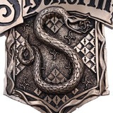 Slytherin House Bronze Wall Plaque: 7 - Signs & Plaques By Harry Potter