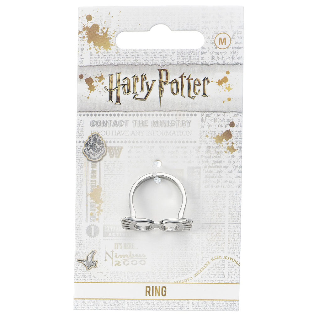 Luna Lovegood Spectrespecs Stainless Steel Ring: 2 - Jewellery By Harry Potter