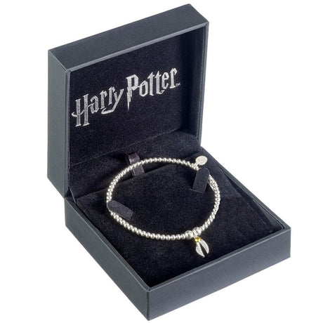 Golden Snitch Sterling Silver Crystal Bracelet: 1 - Jewellery By Harry Potter