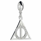 Deathly Hallows Sterling Silver Crystal Charm: 1 - Jewellery By Harry Potter