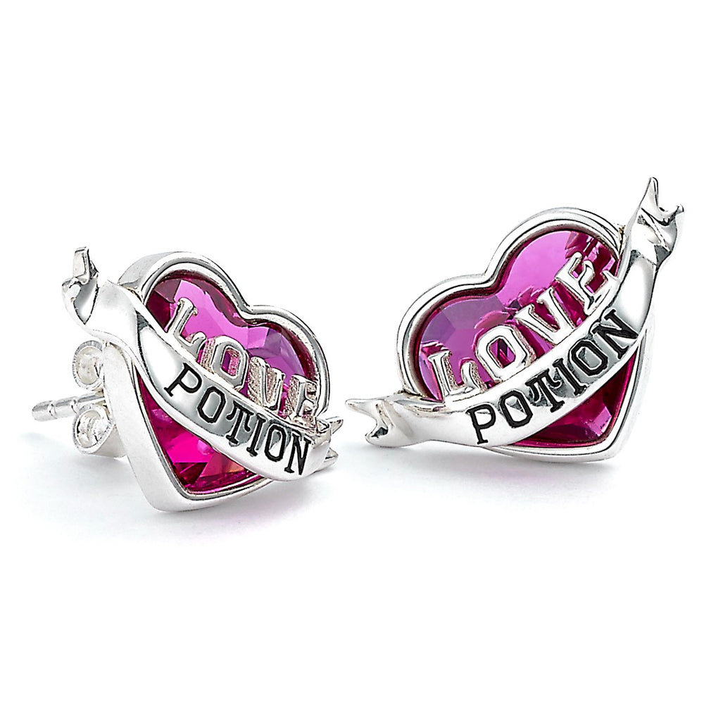 Harry Potter Love Potion Silver Crystal Earrings: 2 - Jewellery By Harry Potter