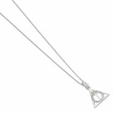 Deathly Hallows Sterling Silver Crystal Necklace: 2 - Jewellery By Harry Potter