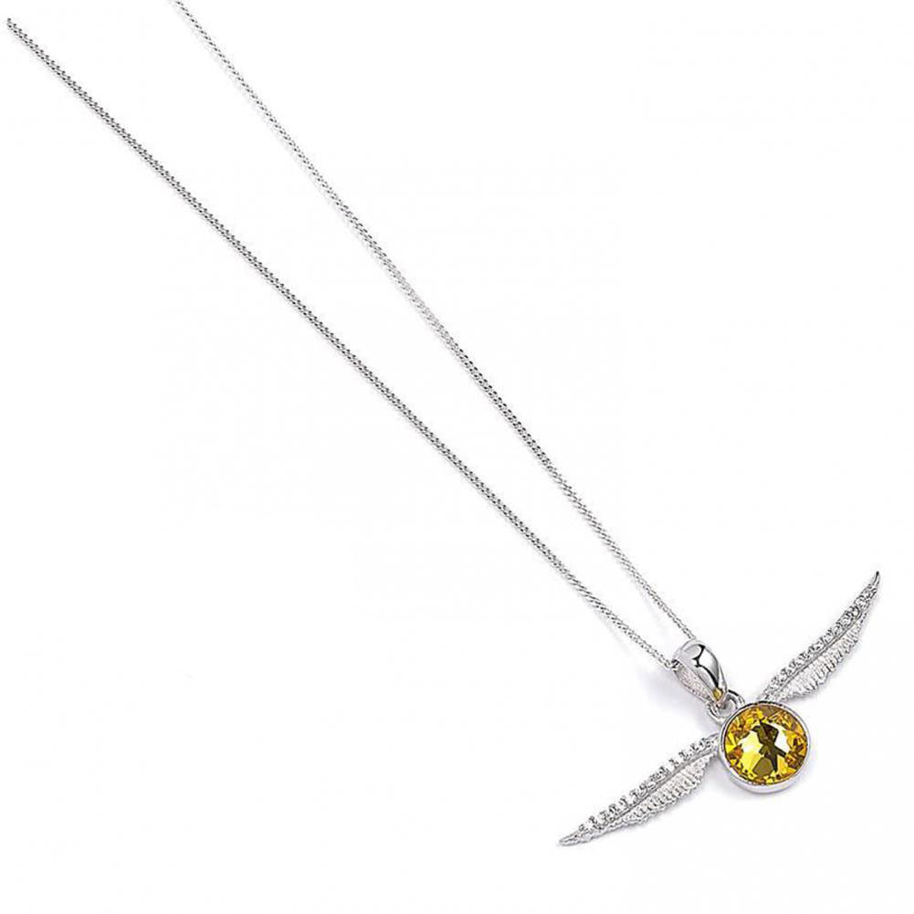 Harry Potter Sterling Silver Crystal Necklace Golden Snitch: 2 - Jewellery By Harry Potter