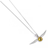 Harry Potter Sterling Silver Crystal Necklace Golden Snitch: 2 - Jewellery By Harry Potter