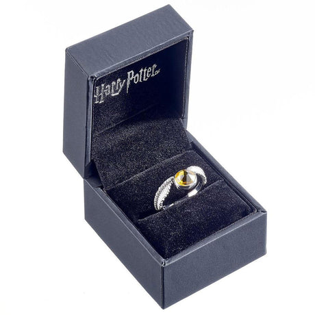 Harry Potter Silver Crystal Golden Snitch Ring: 2 - Jewellery By Harry Potter