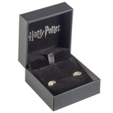 Golden Snitch Sterling Silver Stud Earrings: 2 - Jewellery By Harry Potter