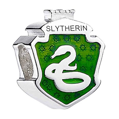 Slytherin Sterling Silver Spacer Bead: 1 - Jewellery By Harry Potter