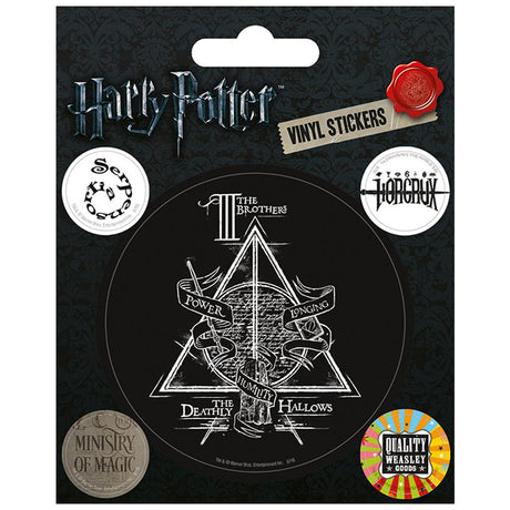 Harry Potter Deathly Hallows Vinyl Stickers: 1 - Stickers By Harry Potter