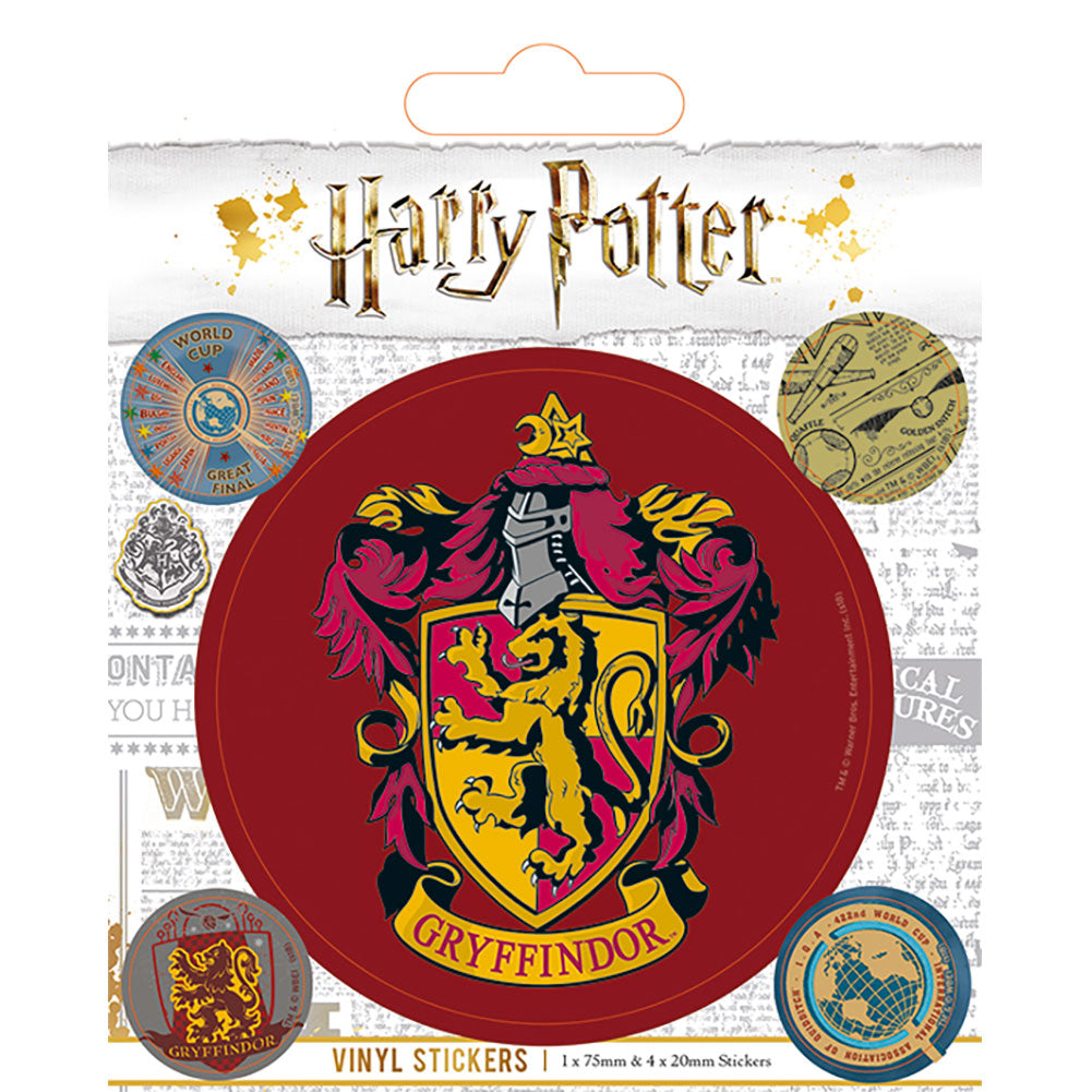 Gryffindor Vinyl Stickers Set: 1 - Stickers By Harry Potter