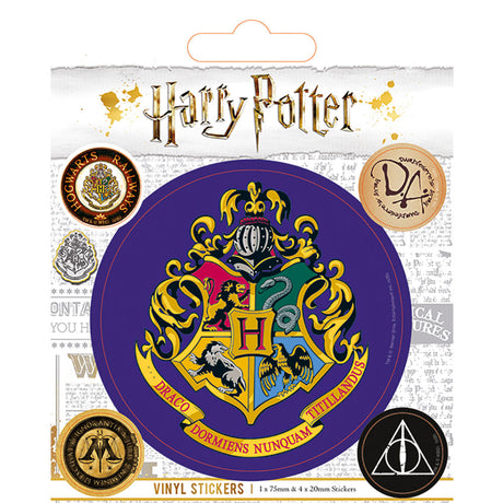 Hogwarts Vinyl Sticker Set: 1 - Stickers By Harry Potter