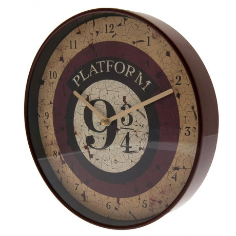 Harry Potter Wall Clock 9 & 3 Quarters: 3 - Clocks By Harry Potter