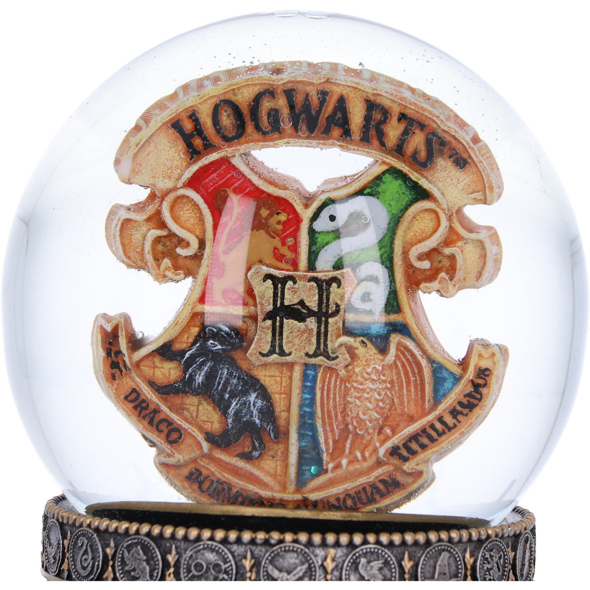 Harry Potter Wand Snow Globe with Hogwarts Crest: 5 - Snow Globes By Harry Potter