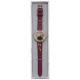 Marauders Map Ladies Watch with Burgundy Strap: 4 - Watches By Harry Potter