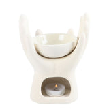 Healing Hands Oil Burner: 3 - Oil & Wax Burners By Gift Moments