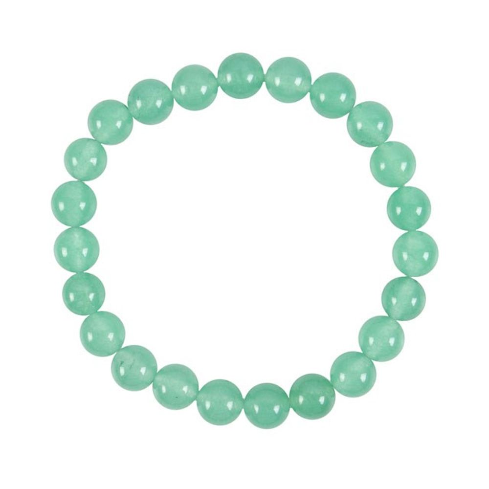 Heart Chakra Green Aventurine Gemstone Bracelet: 4 - Bracelets By Gift Moments