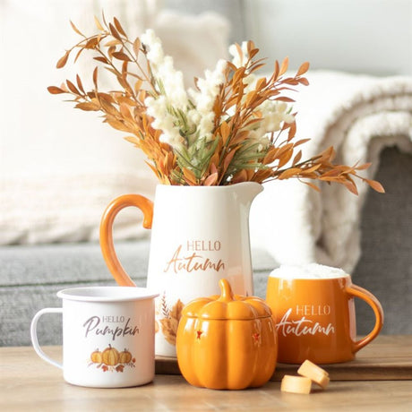 Autumn Leaf Ceramic Flower Jug: 5 - Pots & Planters By Gift Moments