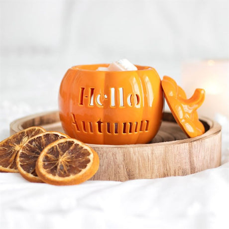 Autumn Pumpkin Oil Burner: 1 - Oil & Wax Burners By Gift Moments