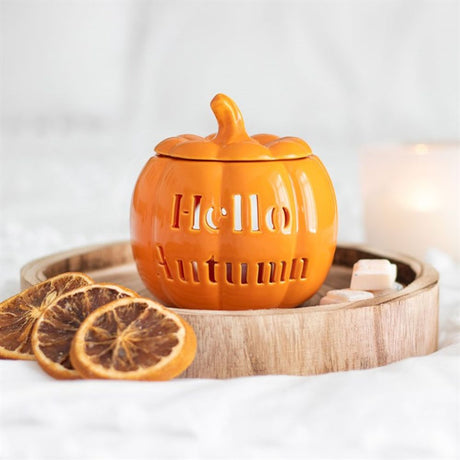 Autumn Pumpkin Oil Burner: 5 - Oil & Wax Burners By Gift Moments