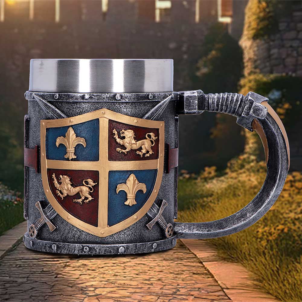 Heraldic Tankard A Majestic Blend of Tradition and Craftsmanship: 1 - Tankards By NN Designs