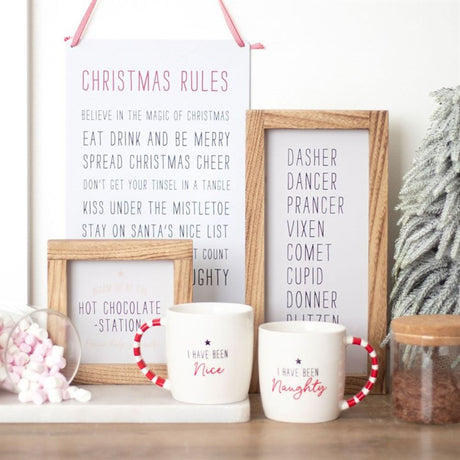 Hot Chocolate Station Wooden Sign: 5 - Signs & Plaques By Gift Moments