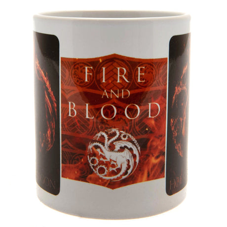 House Of The Dragon Fire And Blood Mug: 2 - Mugs By House Of The Dragon