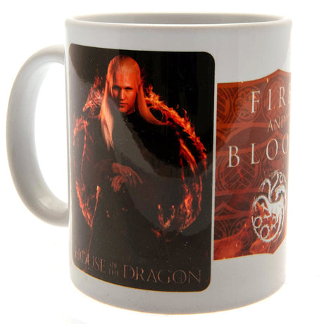 House Of The Dragon Fire And Blood Mug: 1 - Mugs By House Of The Dragon