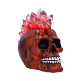 Infernal Crystal Skull with Light Up Mohawk: 2 - Figurines Medium (15-29cm) By NN Designs