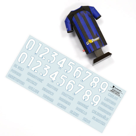 Inter Milan 23/24 Mini Metal Home Shirt: 3 - Display Kit By Inter Milan