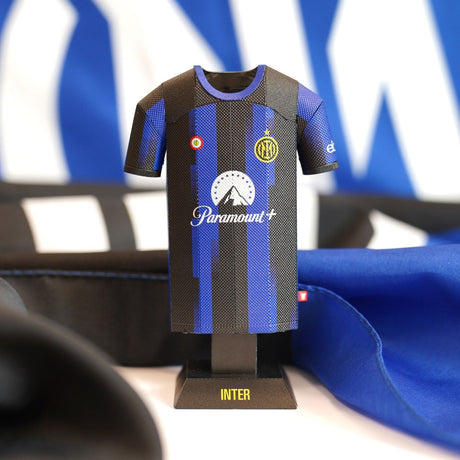 Inter Milan 23/24 Mini Metal Home Shirt: 4 - Display Kit By Inter Milan