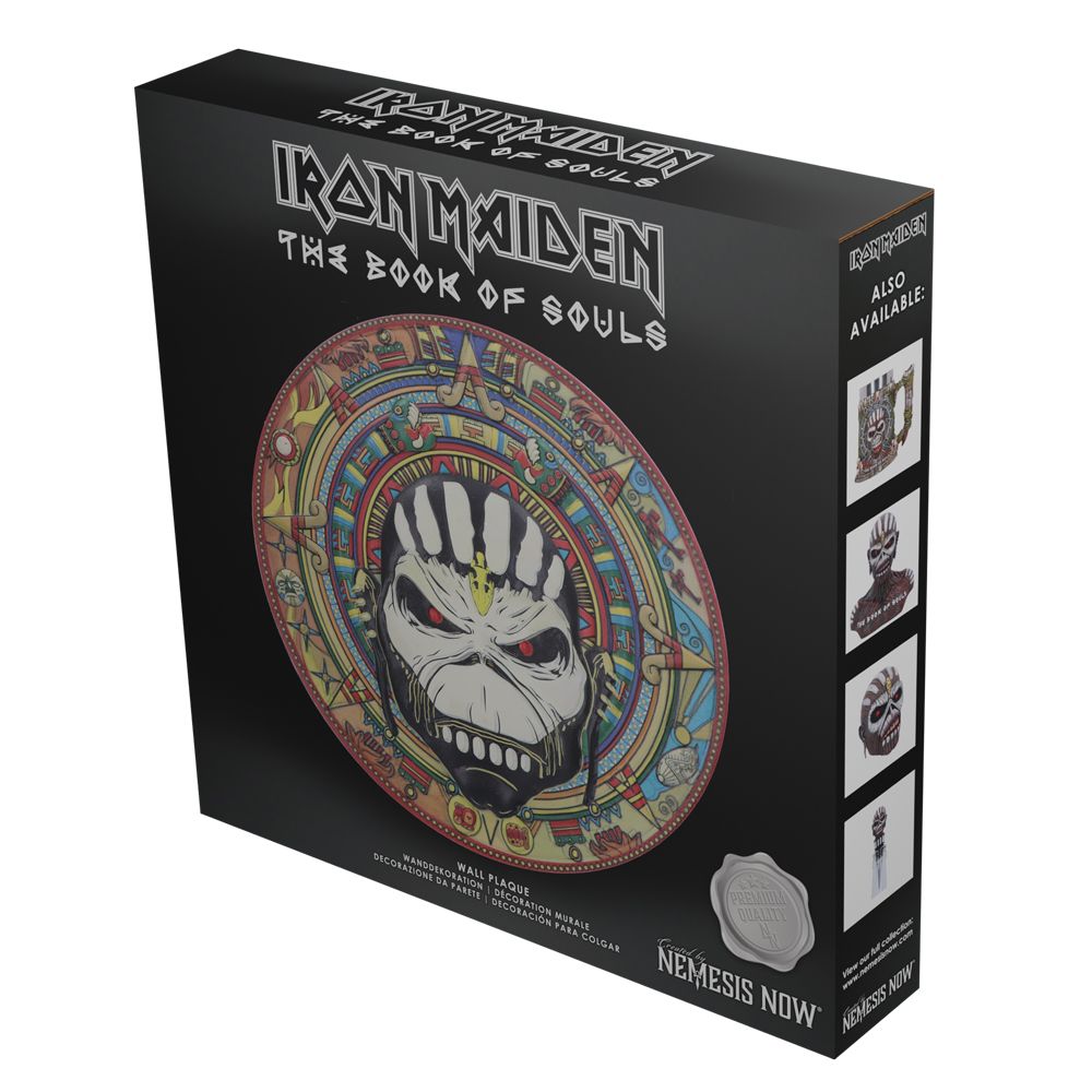 Iron Maiden Book of Souls Tribal Pattern Wall Plaque: 8 - Signs & Plaques By Iron Maiden