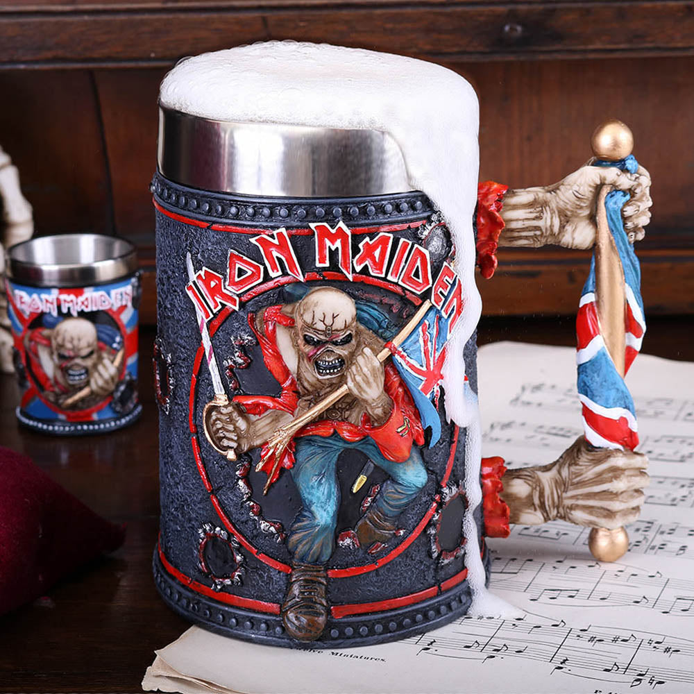 Iron Maiden Eddie The Trooper Tankard Mug: 1 - Tankards By Iron Maiden