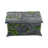 Ivy Covered Wiccan Pentagram Tarot Trinket Box: 2 - Boxes By NN Designs