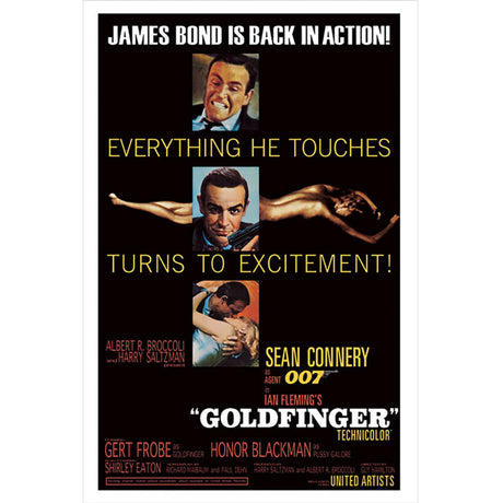 James Bond Goldfinger Maxi Poster: 1 - Posters By James Bond