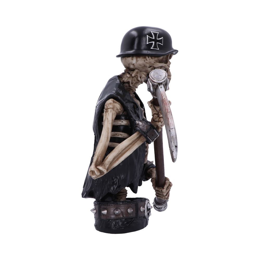 James Ryman Ride Out Of Hell Biker Skeleton Bust Ornament: 5 - Figures & Collectables By James Ryman